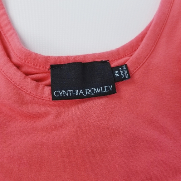 Cynthia Rowley Sleeveless Fit n Flare Peach - Picture 3 of 5